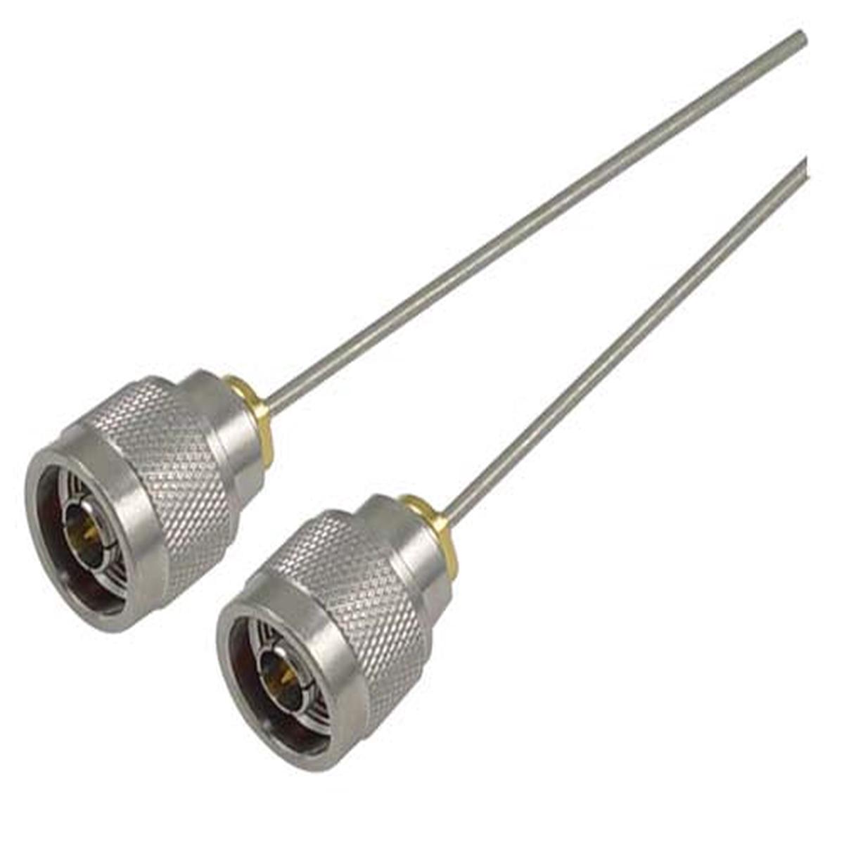 .085 Semi-Rigid N-Male to N-Male Cable 6 inch